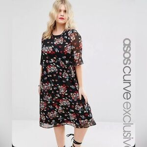 ASOS floral dress